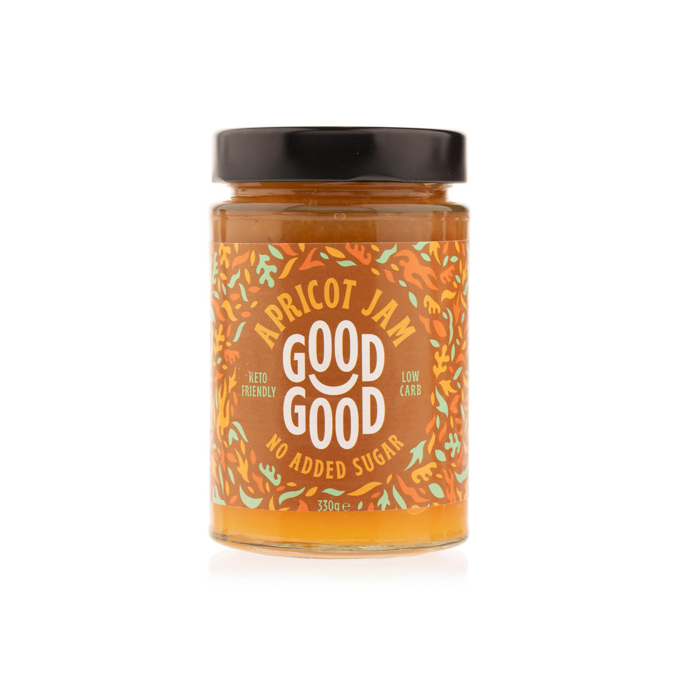 Good Good Apricot Jam No Added Sugar 330g