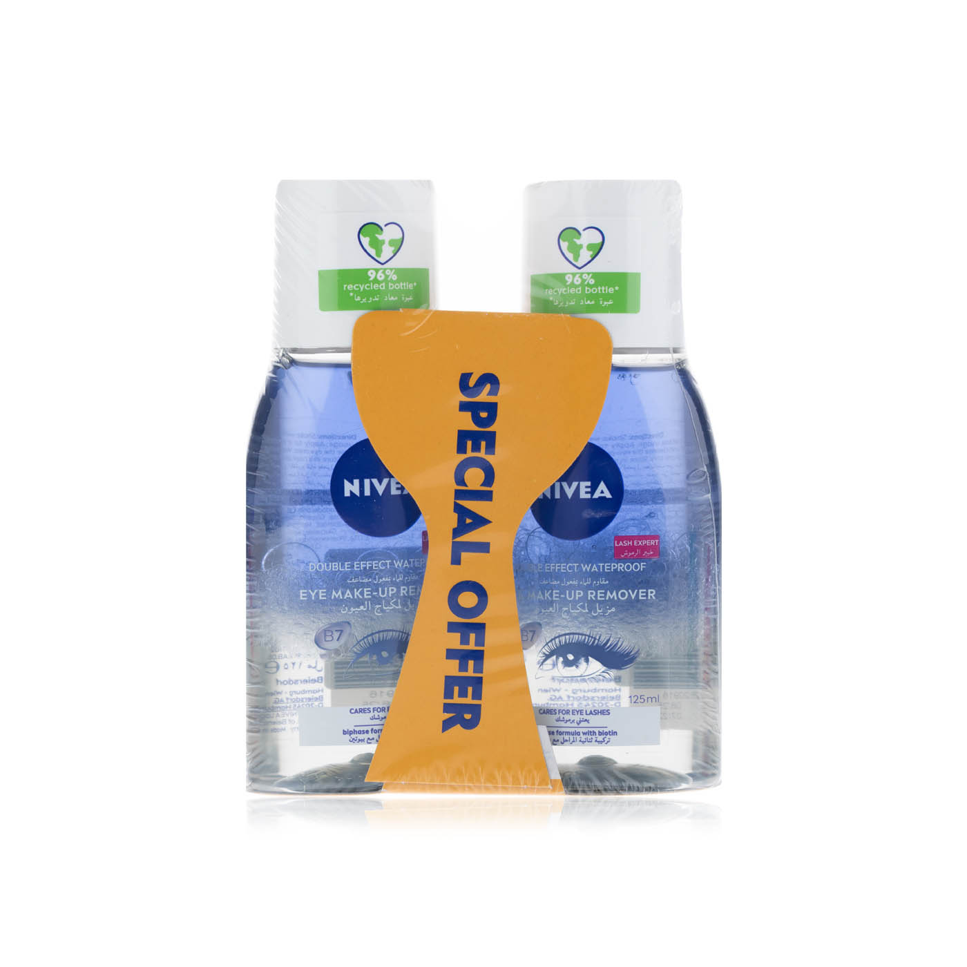 Nivea Eye Makeup Remover 125ml x 2