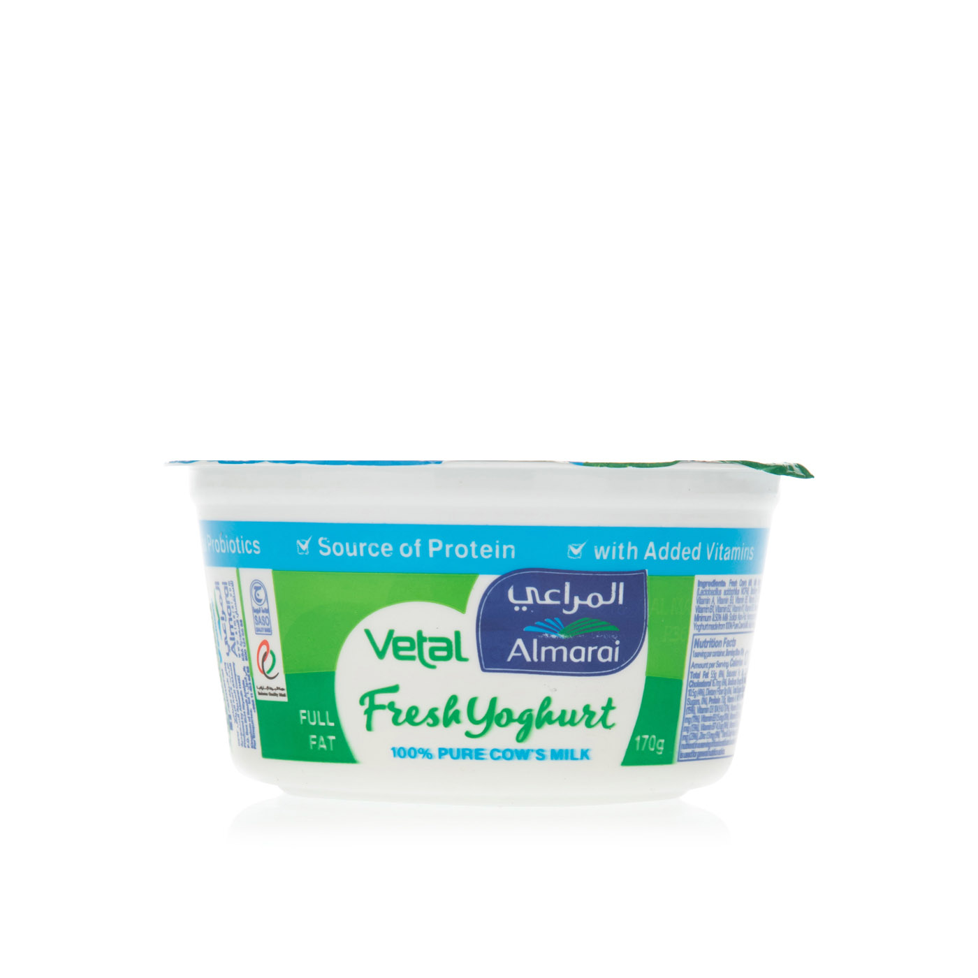 Almarai plain full fat yoghurt 170g Spinneys UAE