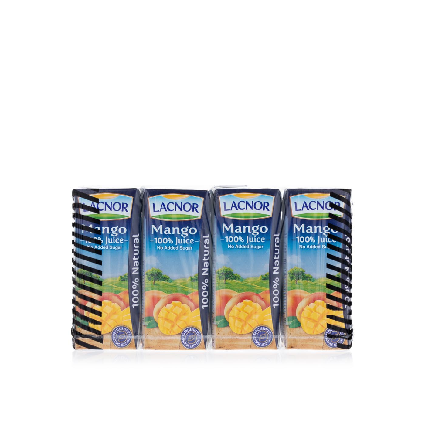 Lacnor 100 mango juice 180ml Spinneys UAE