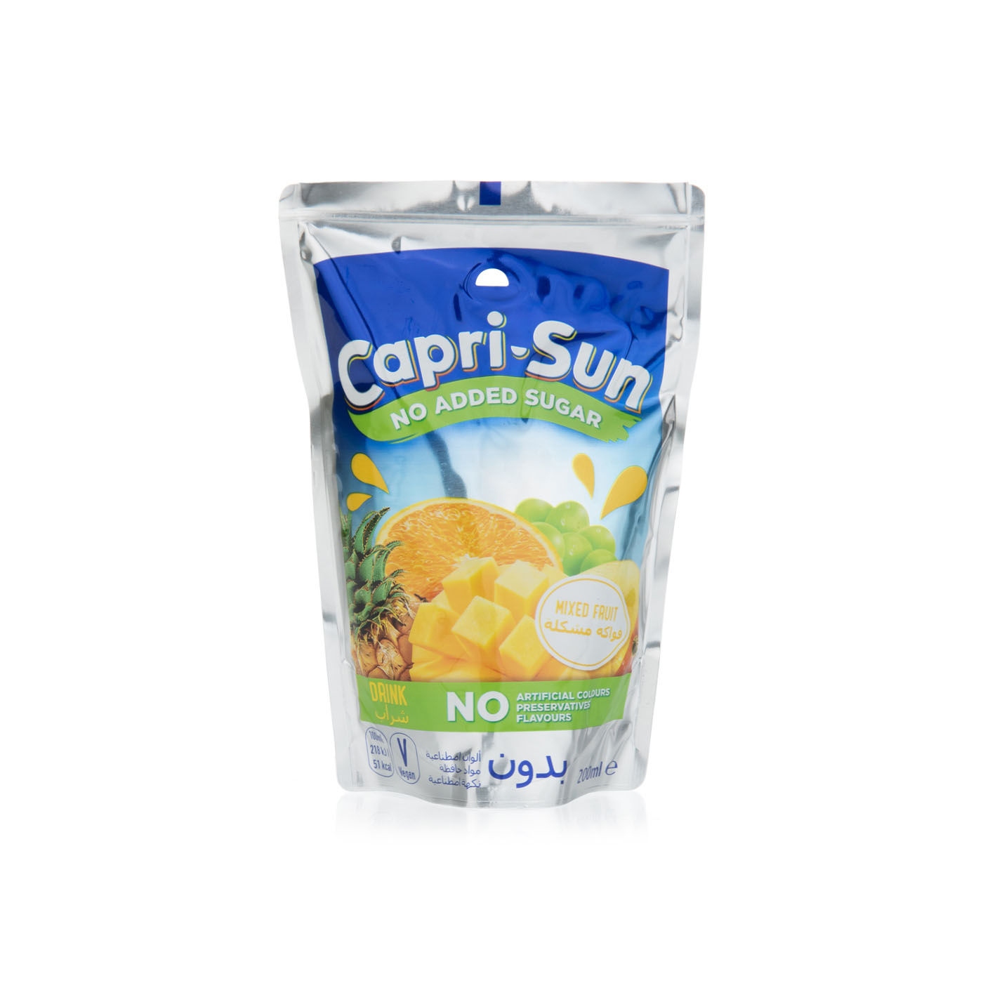 Capri-Sun No Added Sugar Fruit Mix Juice 200ml