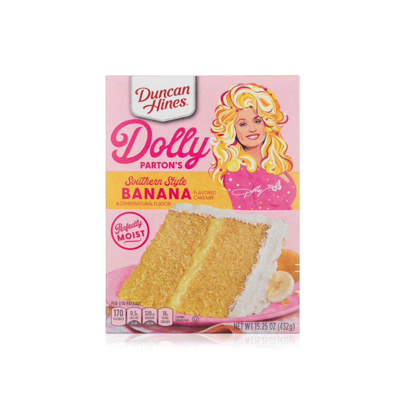 Duncan Hines Signature Banana Supreme Cake Mix 432g Spinneys Uae