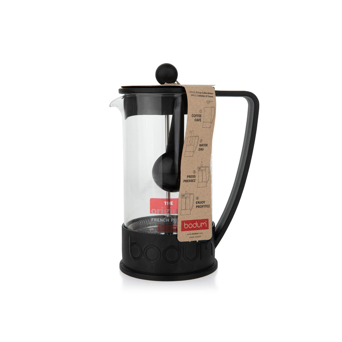 Bodum Kenya French Press Coffee Maker Black 1l Spinneys Uae