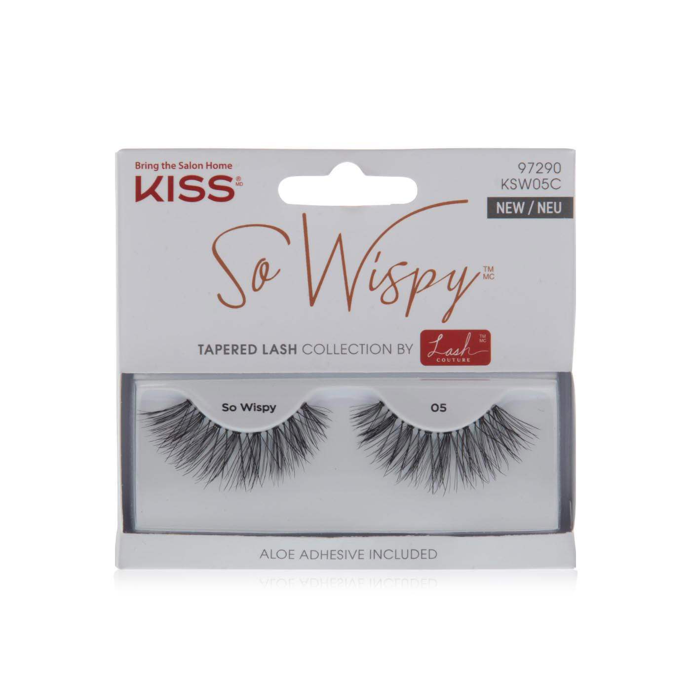 Kiss So Wispy Tapered Lash Collection Ksw05c
