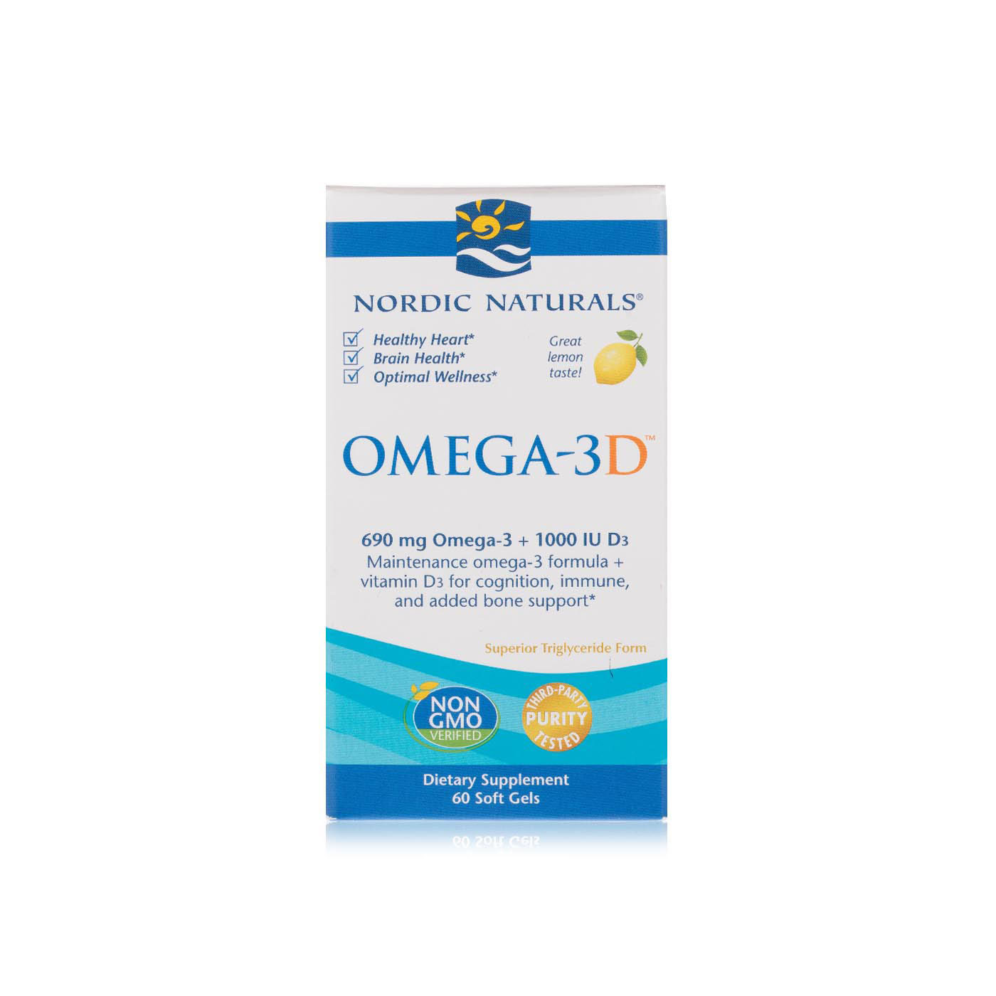 Nordic Naturals Omega-3d 60s