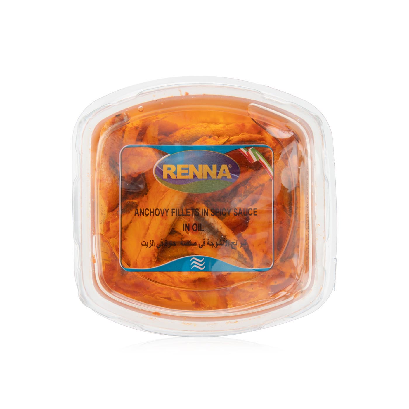 Renna Anchovy Fillets in Spicy Sauce 200g