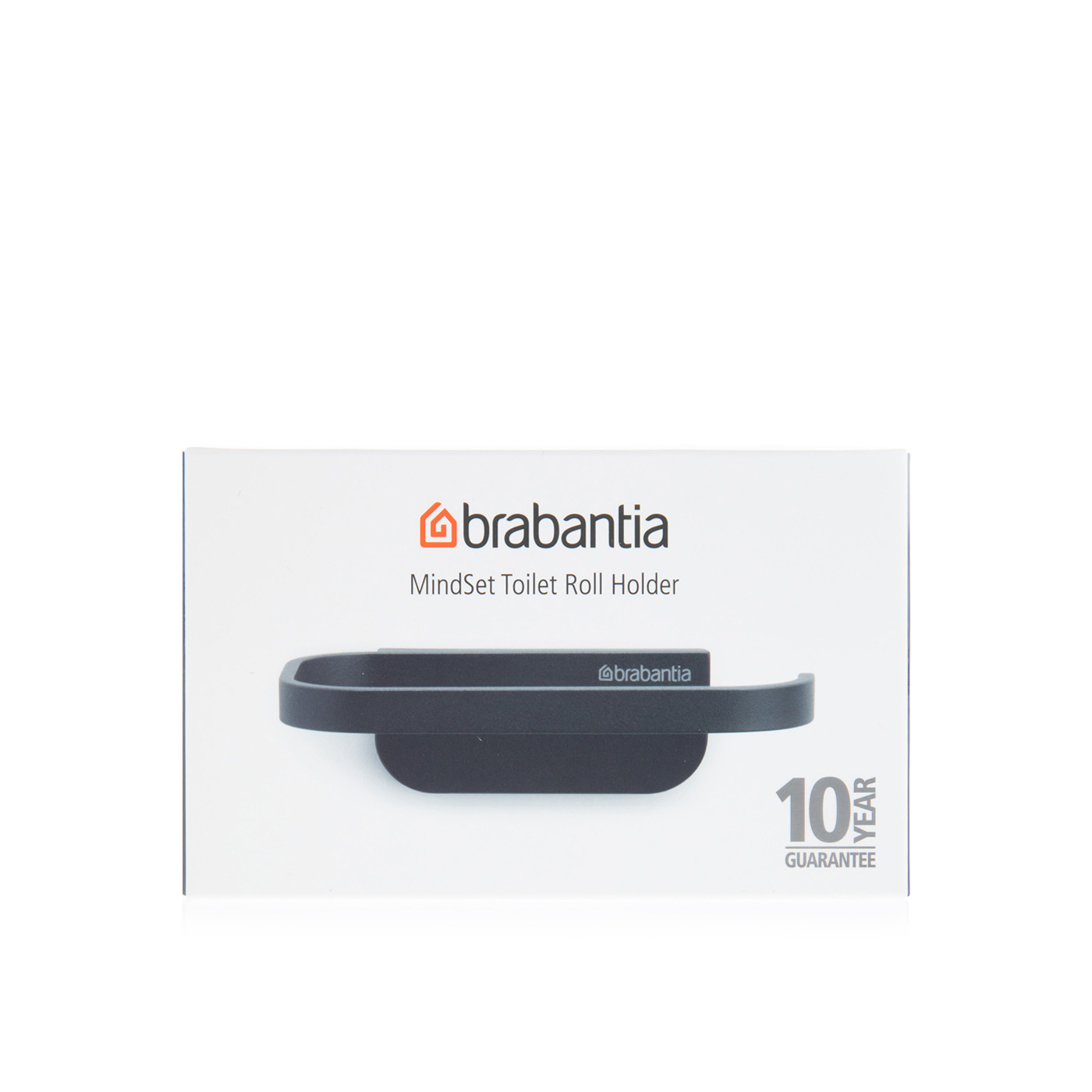 Brabantia Mindset Toilet Roll Holder with Shelf Mineral Infinite Grey