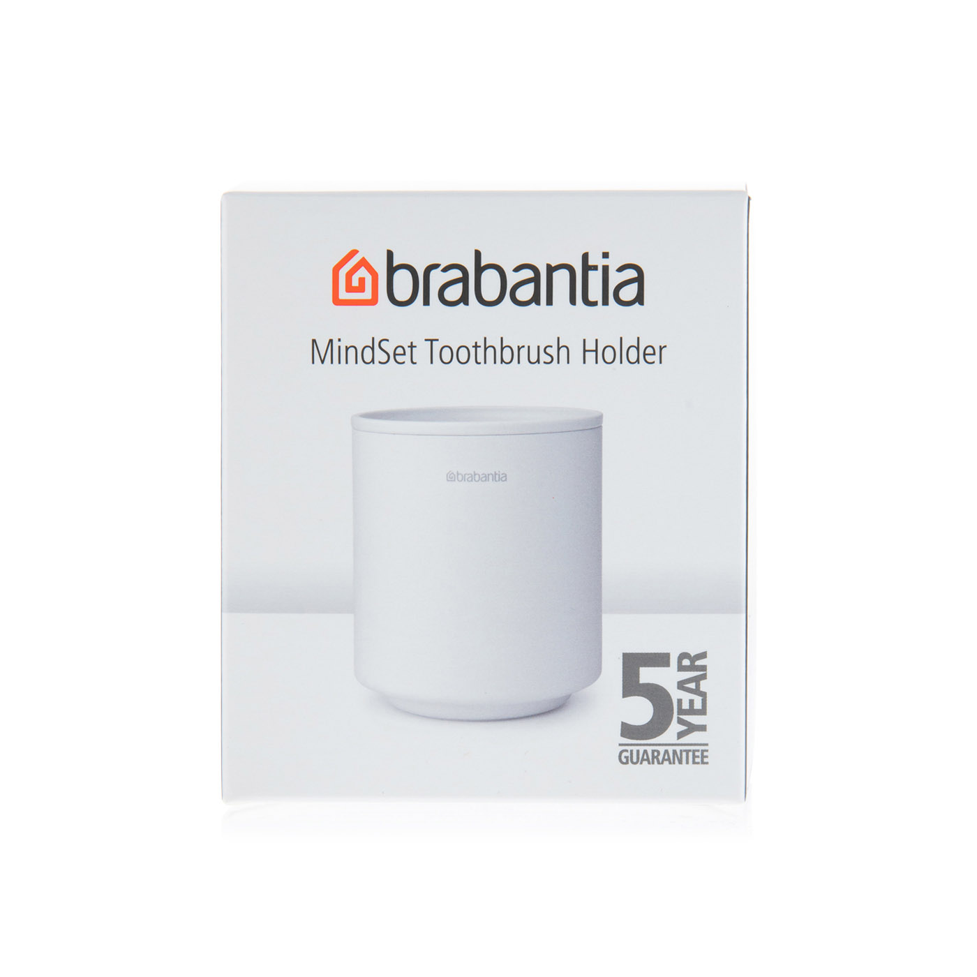 Brabantia Mindset Toothbrush Holder Mineral Fresh White