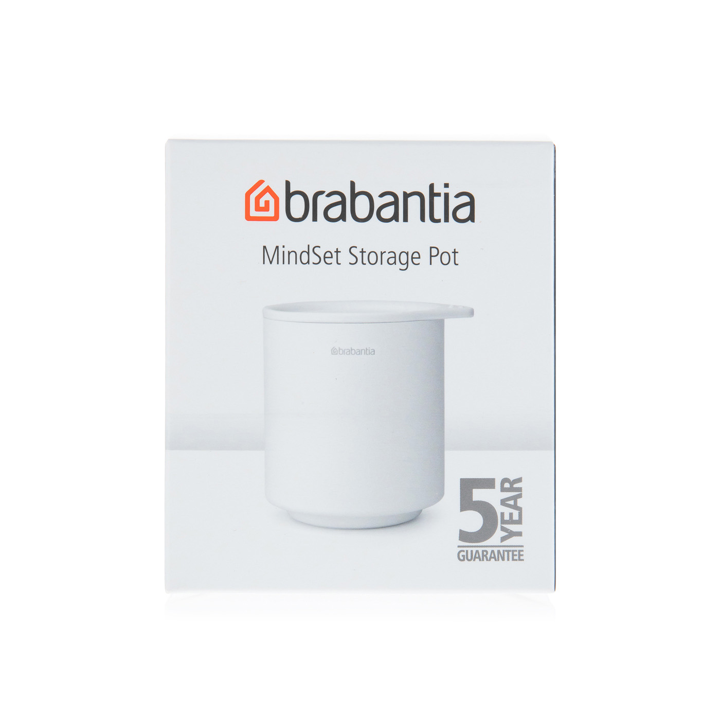 BRABANTIA MINDSET STORAGE POT WHITE