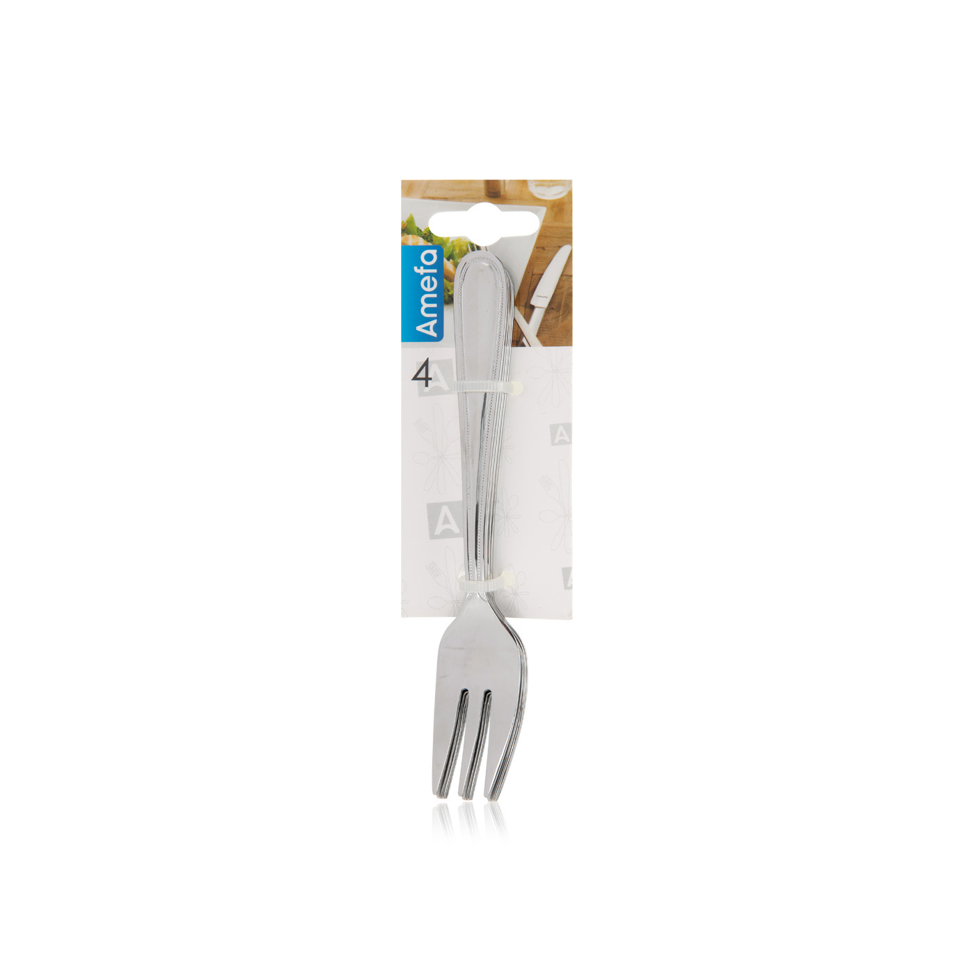 Amefa Pearl Cake Forks x 4
