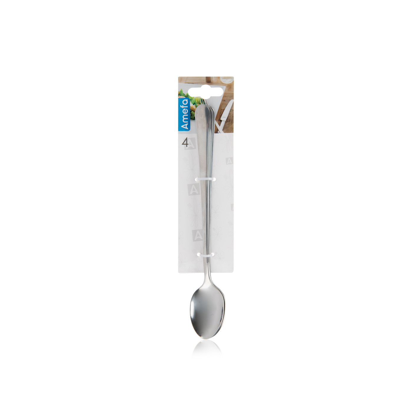 Amefa austin long handled teaspoons for iced tea/lattes 4 pack Spinneys UAE