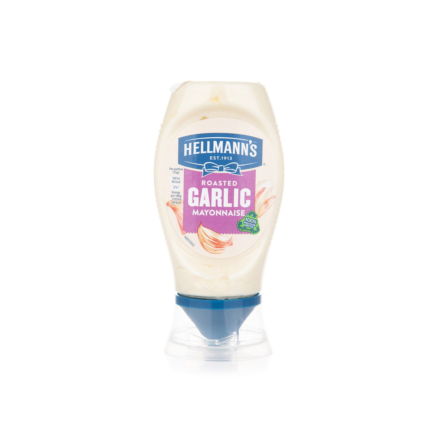 Hellmann's Squeezy Garlic Mayonnaise 250ml