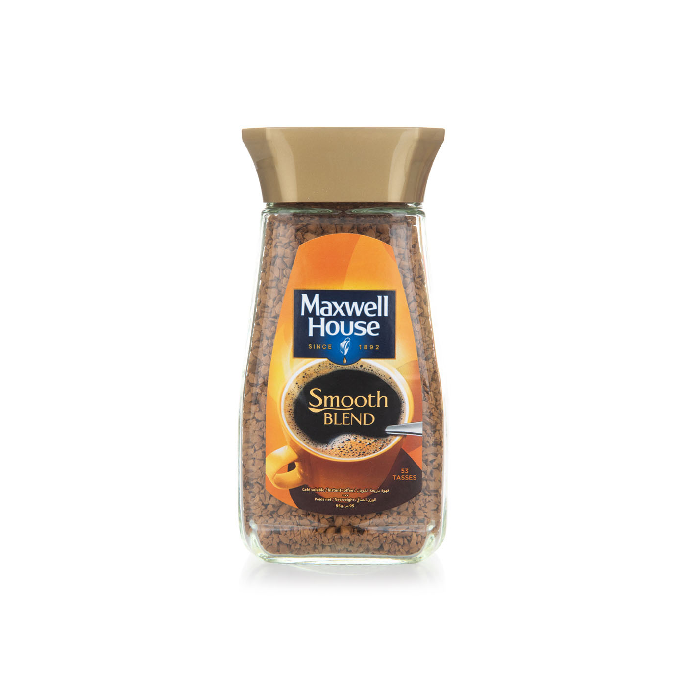 Maxwell House Smooth Blend Instant Coffee 95g