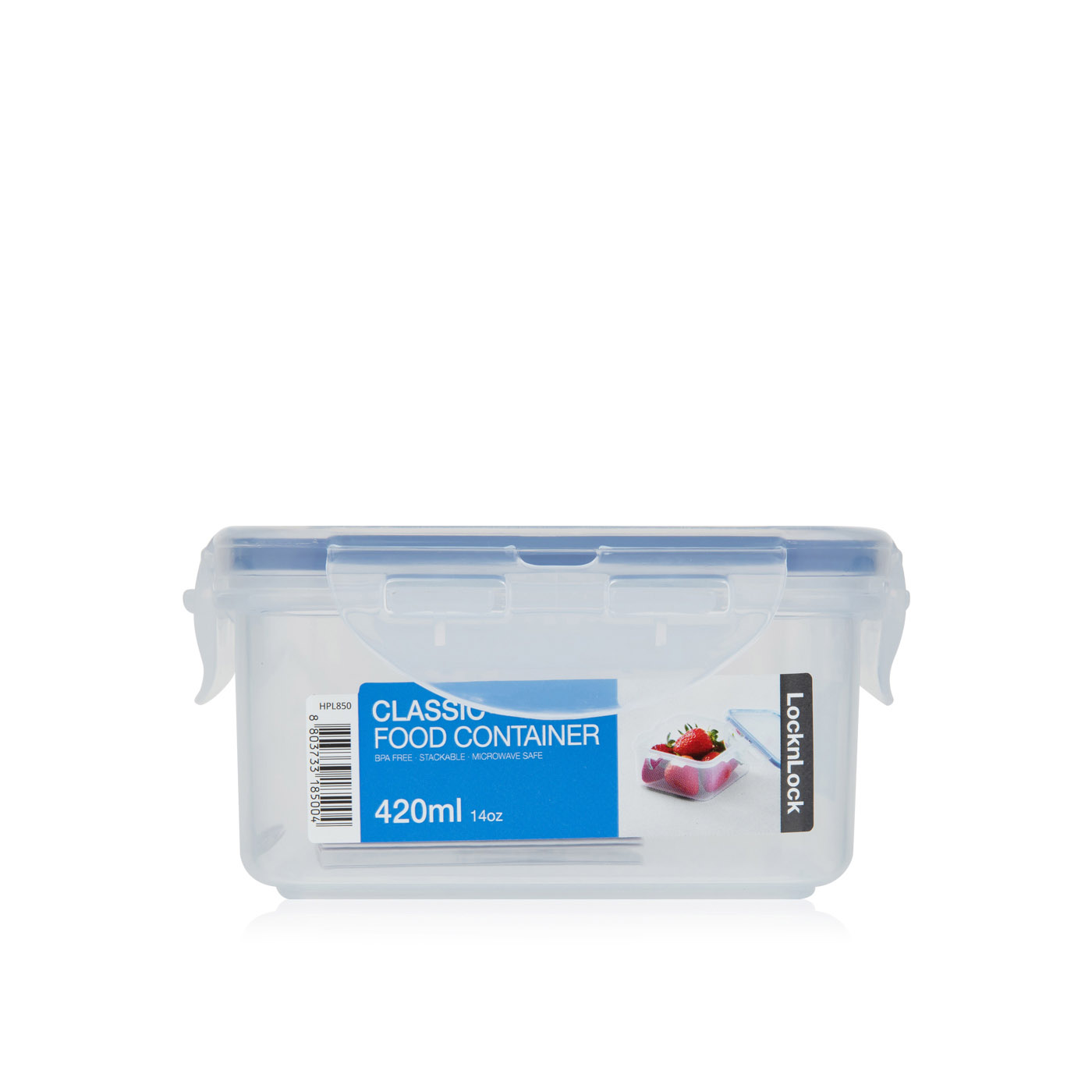 Lock & Lock food container square hpl850 420ml Spinneys UAE