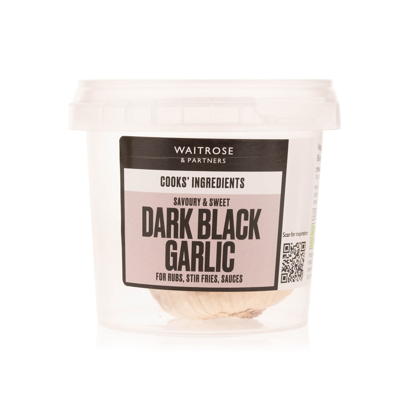 Waitrose Cooks' Ingredients Dark Black Garlic Spinneys UAE