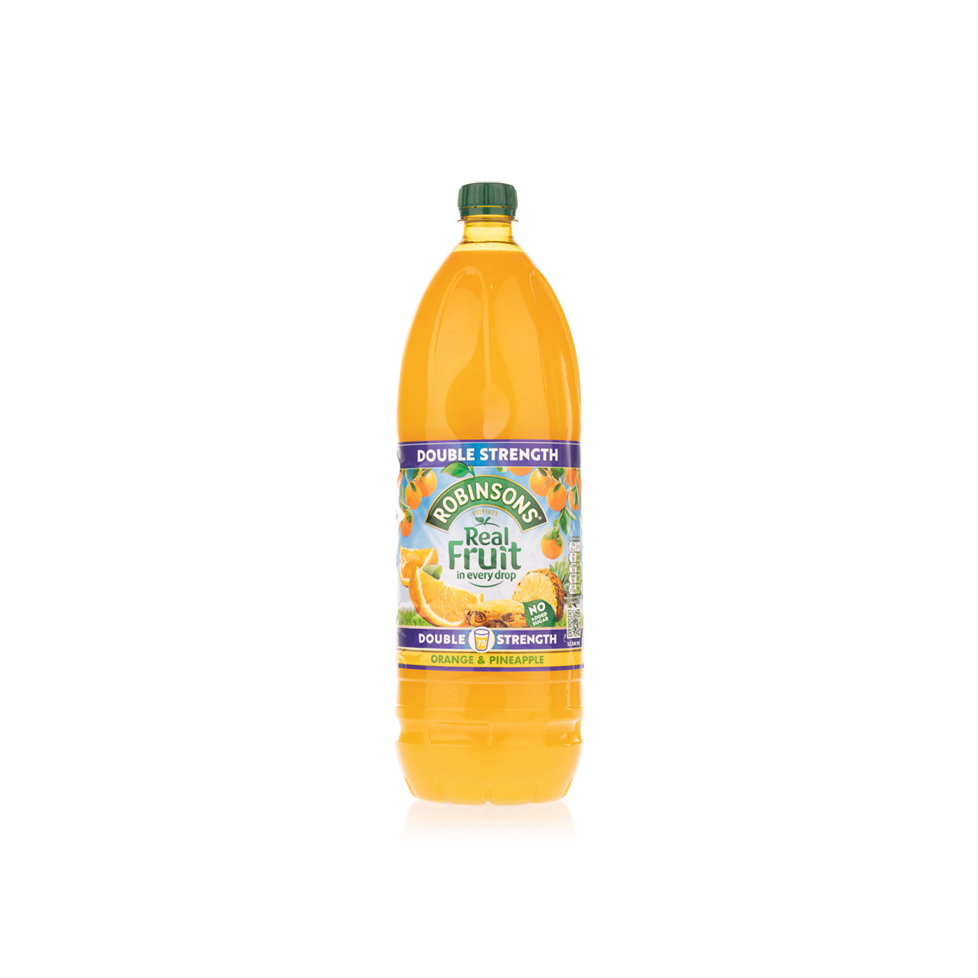 Robinsons No Added Sugar Orange and Pineapple Double Concentration