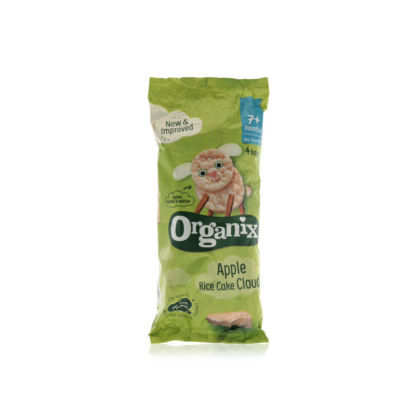 Organix Apple Rice Cake Clouds Multipack 72g
