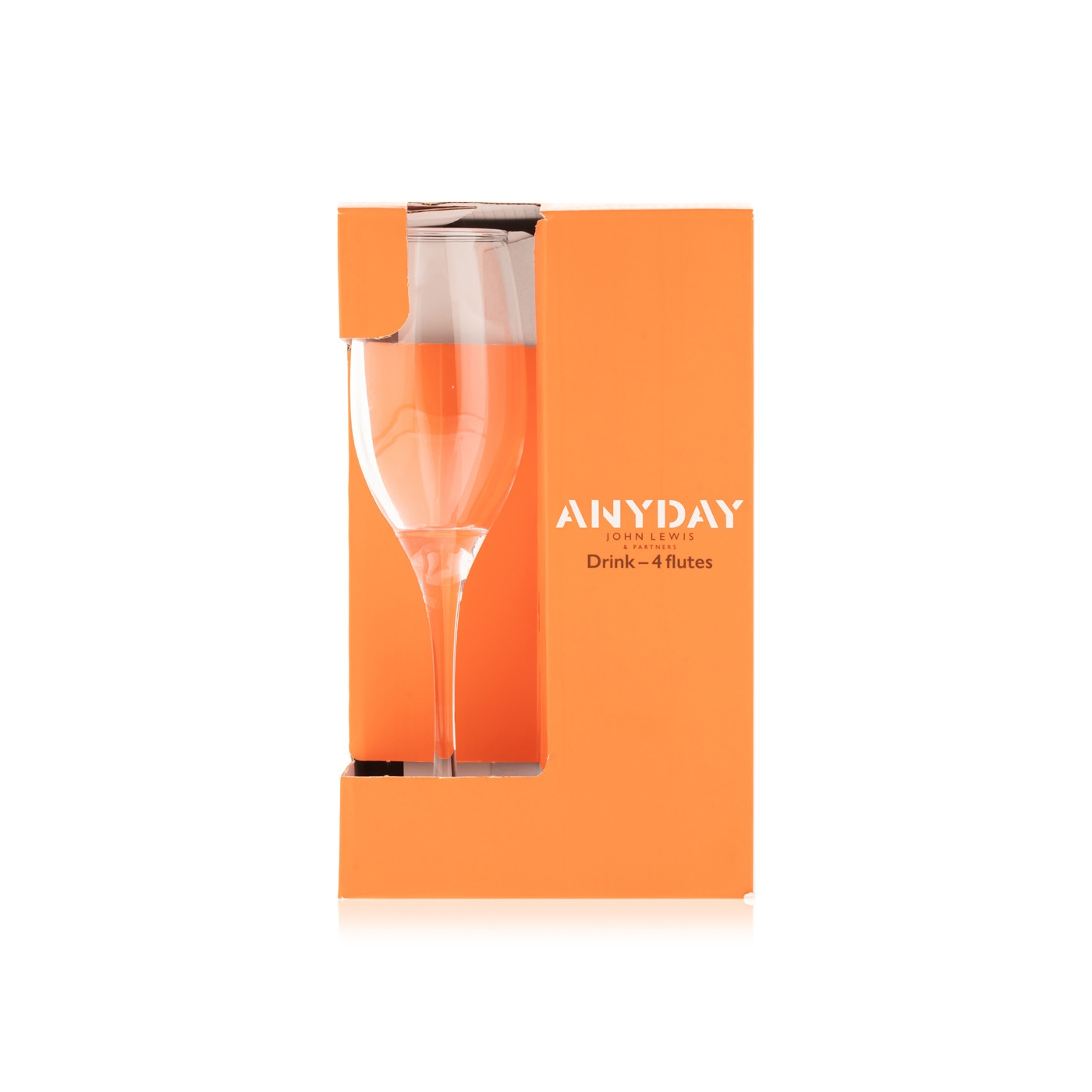 John Lewis anyday drink champagne flutes set of 4 Spinneys UAE