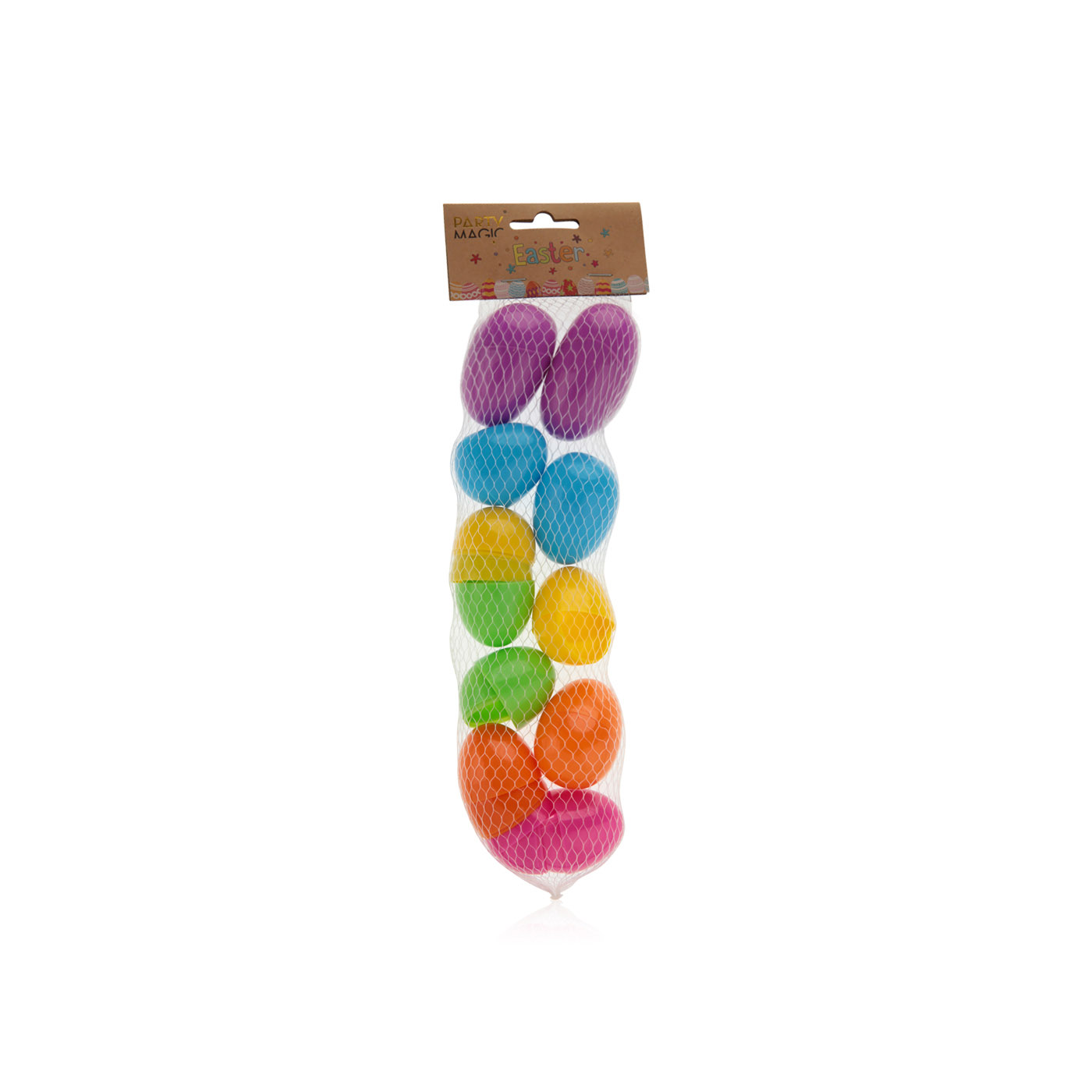 Party Magic Easter Filler Egg Neon 6cm 12s