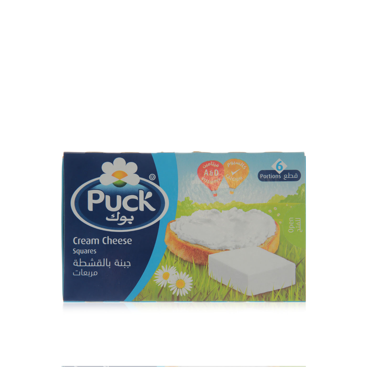 Puck Cream Cheese Squares x 6 - Spinneys UAE