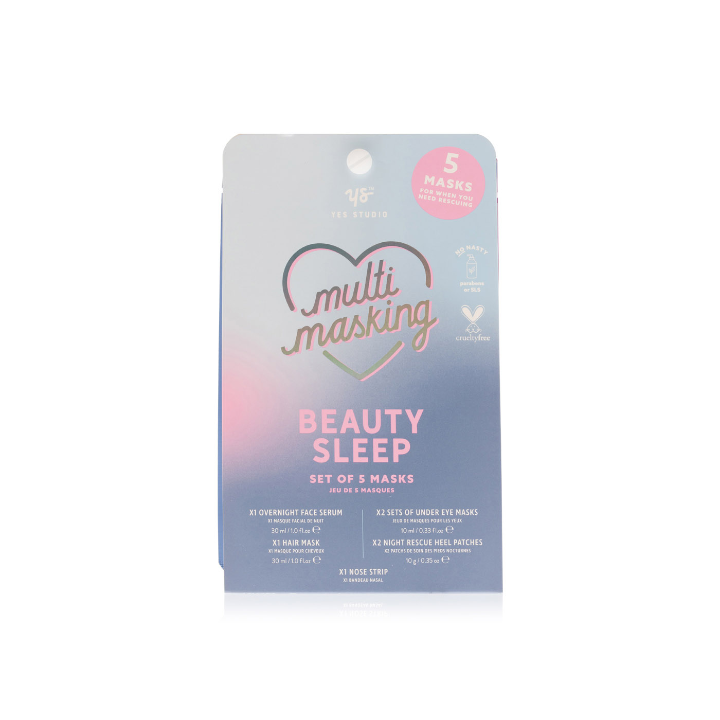 Yes Studio beauty sleep multi-masking set 6 pack - Spinneys UAE