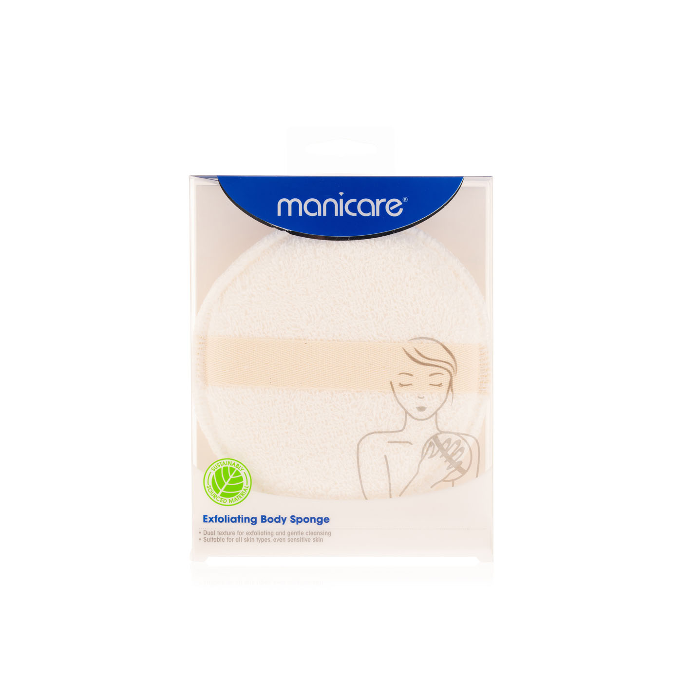 Manicare exfoliating body sponge Spinneys UAE