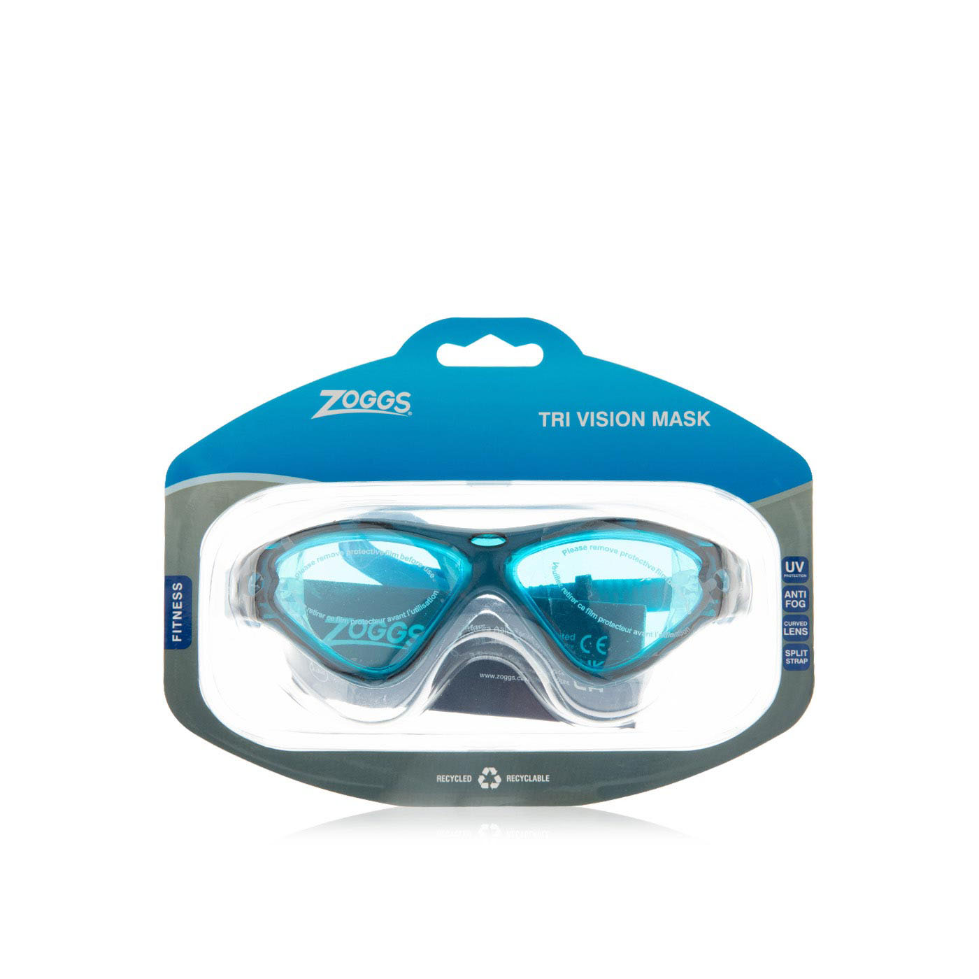 Zoggs Tri-Vision Mask - Navy