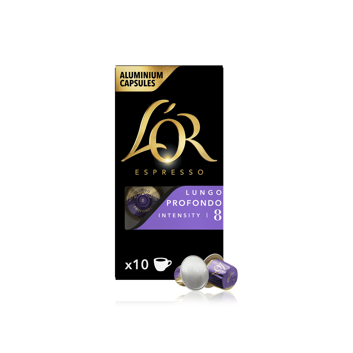 L'or Espresso Lungo Profondo Capsules 10x 52g - Spinneys UAE