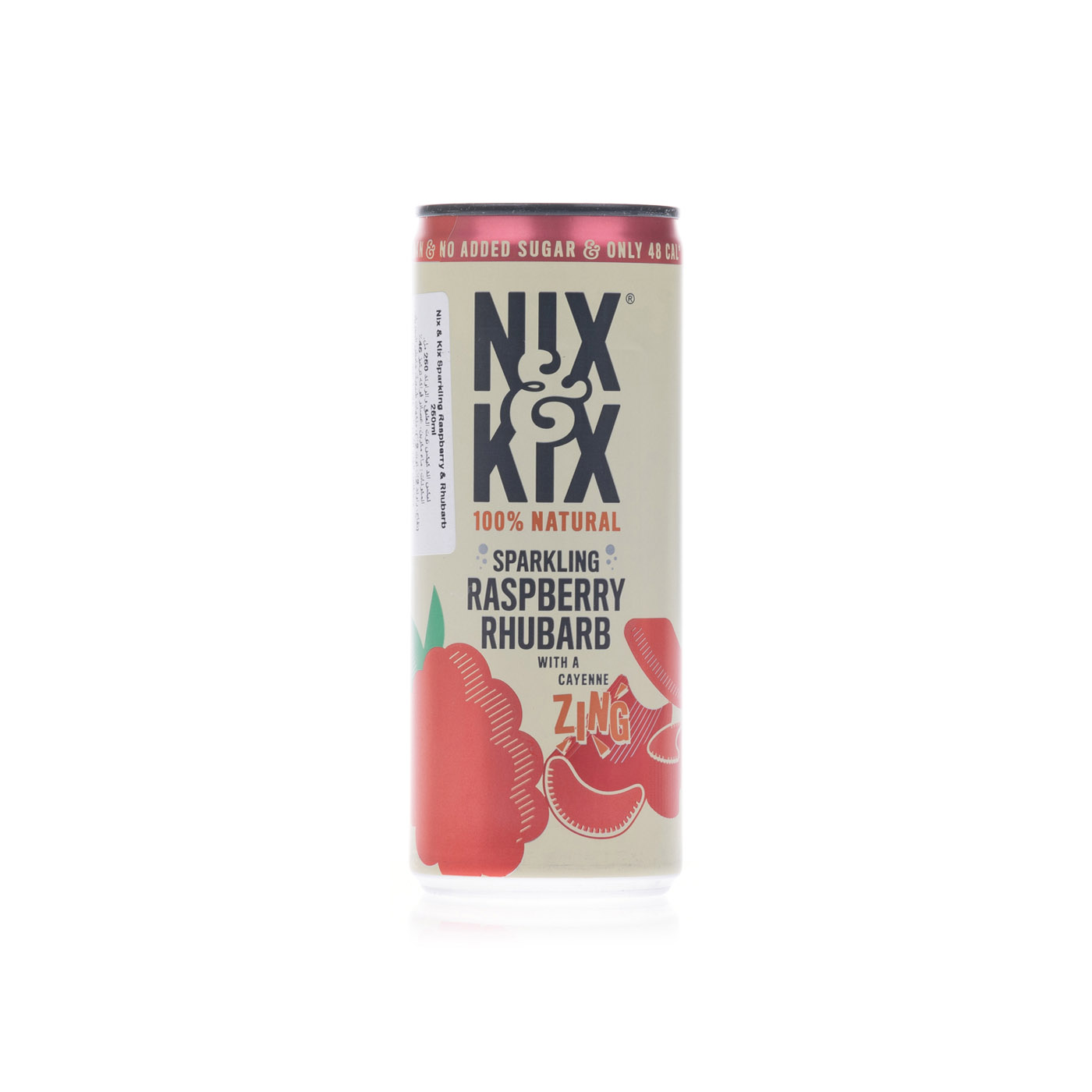 Nix & Kix Raspberry & Rhubarb 250ml