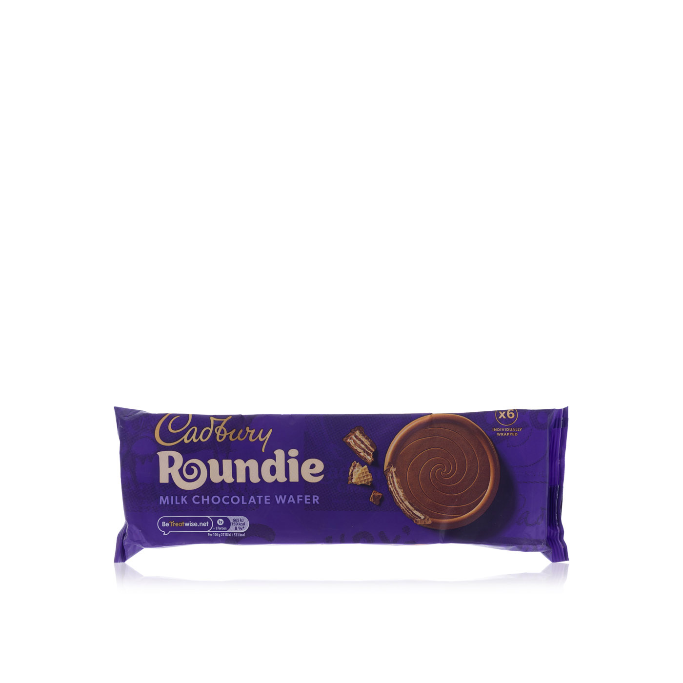 Cadbury Roundie Dairy Milk Chocolate Biscuits 180g