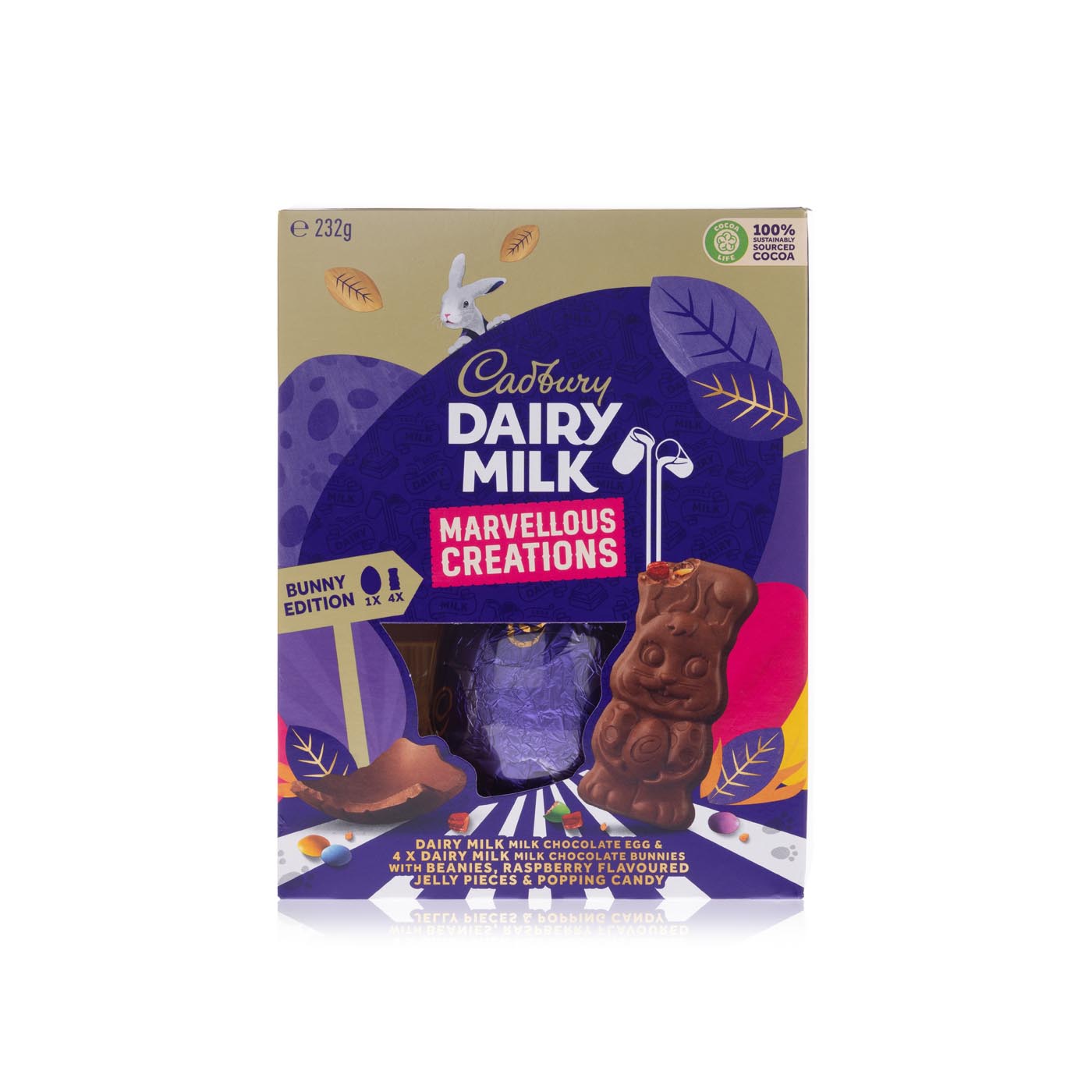 Cadbury Dairy Milk Marvellous Creations Egg with Bunnies 232g
