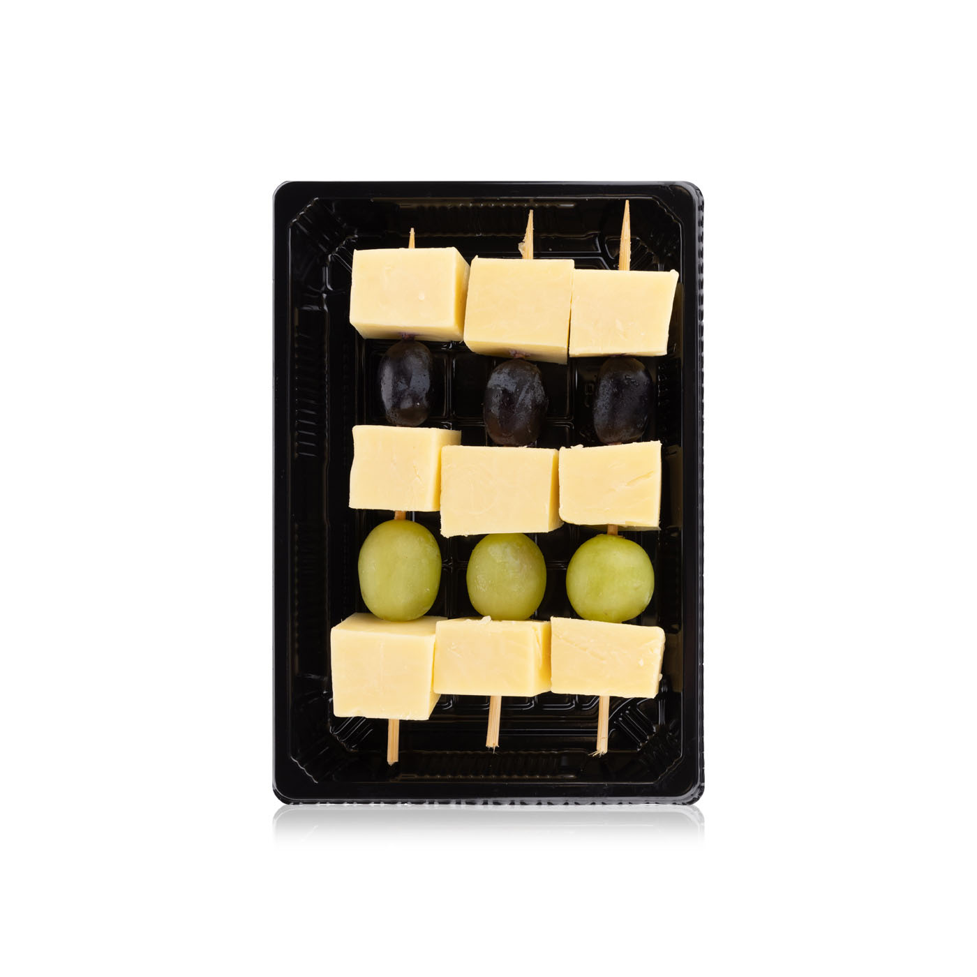 Cheese and Grape Skewers Snack Pack