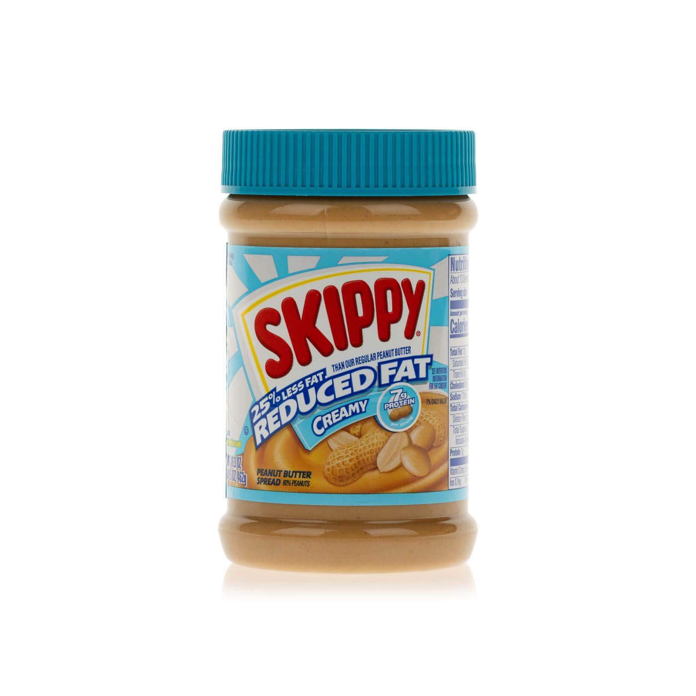 Skippy Reduced Fat Creamy Peanut Butter 462g