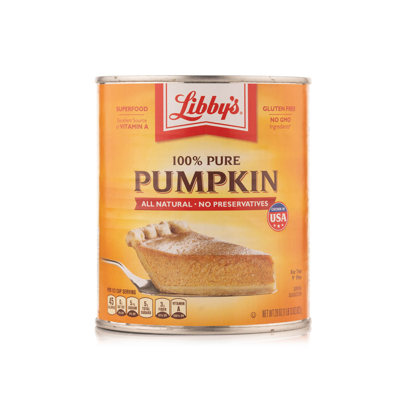 Libby's 100% Pure Pumpkin Solid 822g - Spinneys UAE