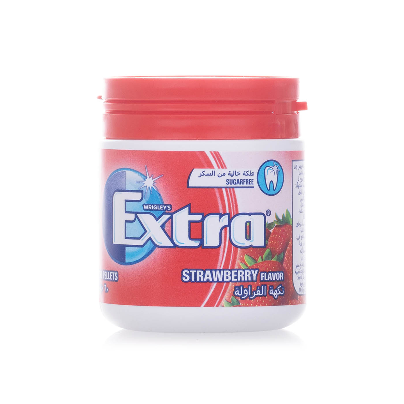 Wrigley's Extra Strawberry Gum Sugar Free 60 Pieces 84g