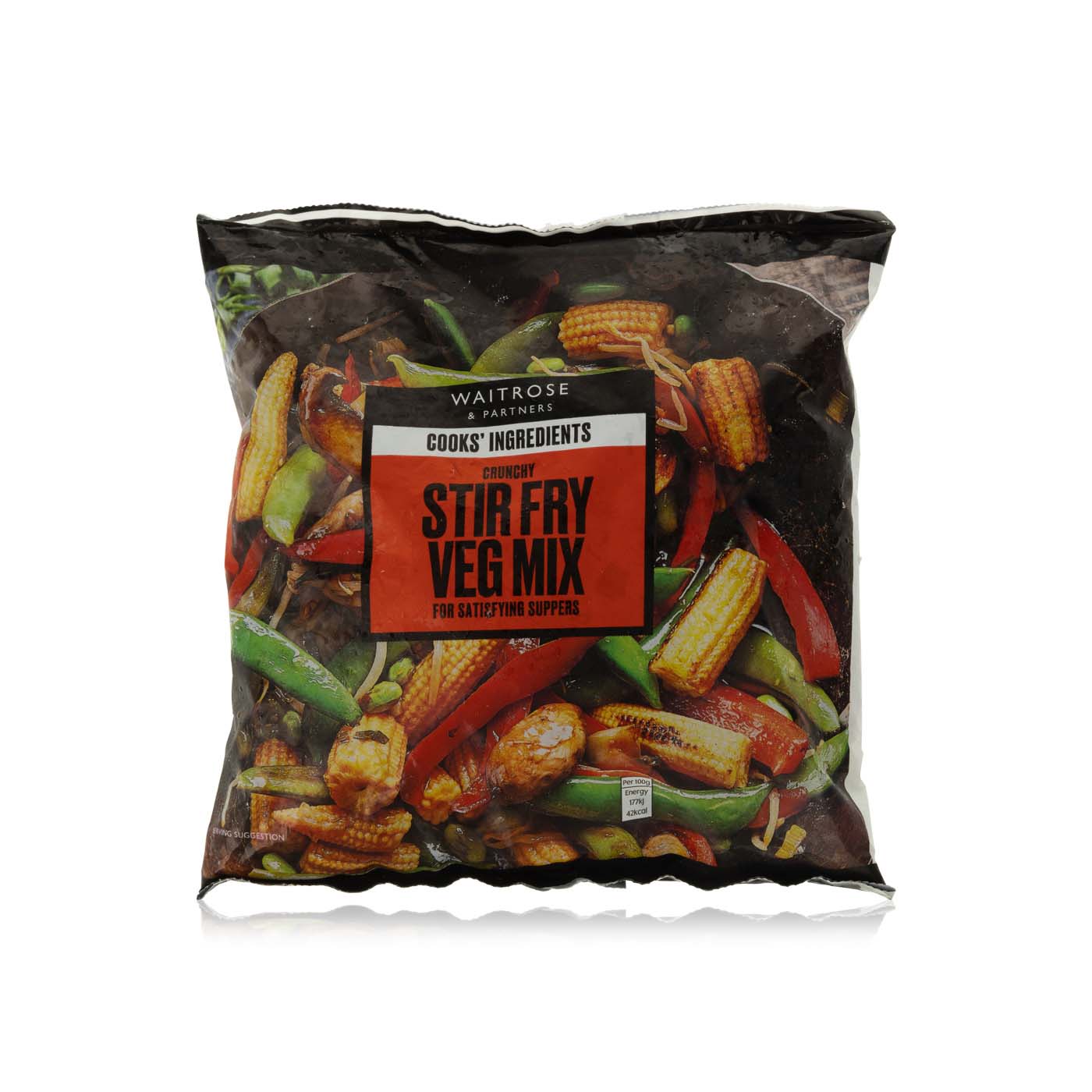 Waitrose Cooks' Ingredients Frozen Stir Fry Vegetable Mix 400g