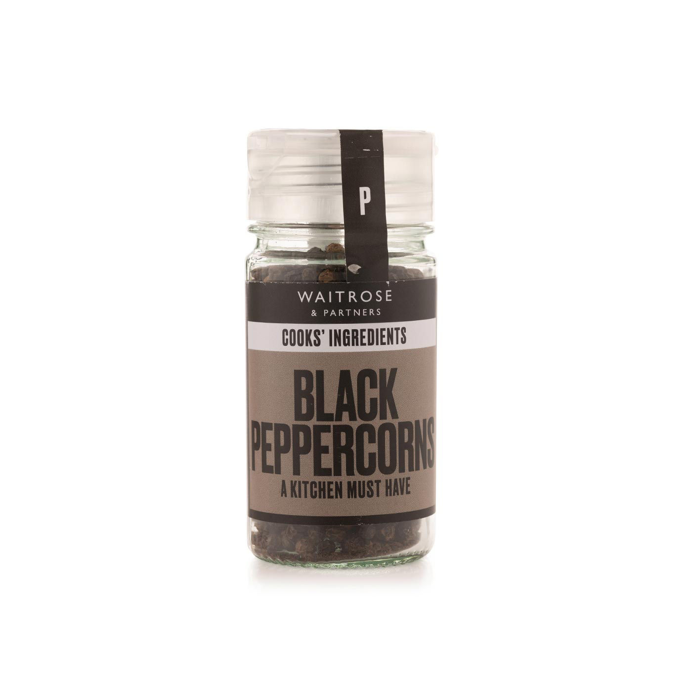 Waitrose Cooks' Ingredients Black Peppercorns 42g