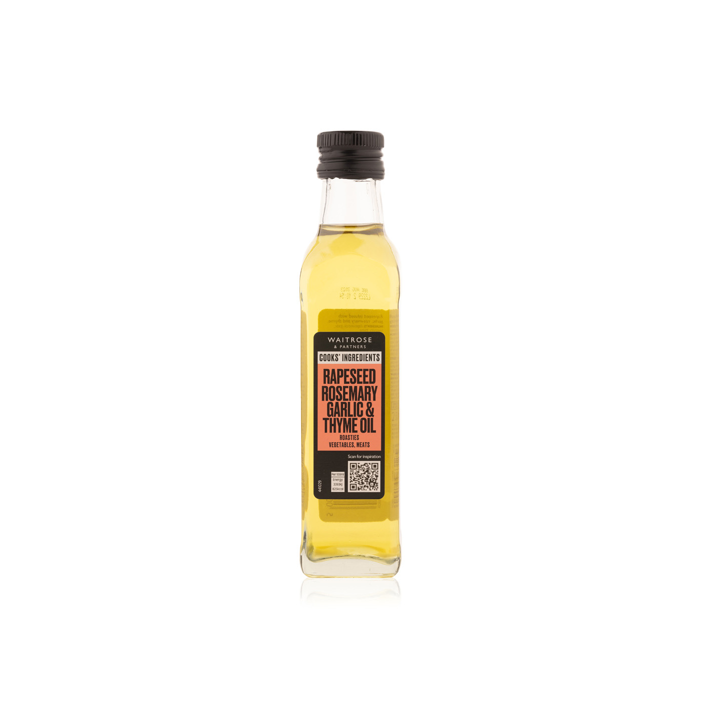 Waitrose Cooks' Ingredients Rosemary, Garlic and Thyme Oil 250ml