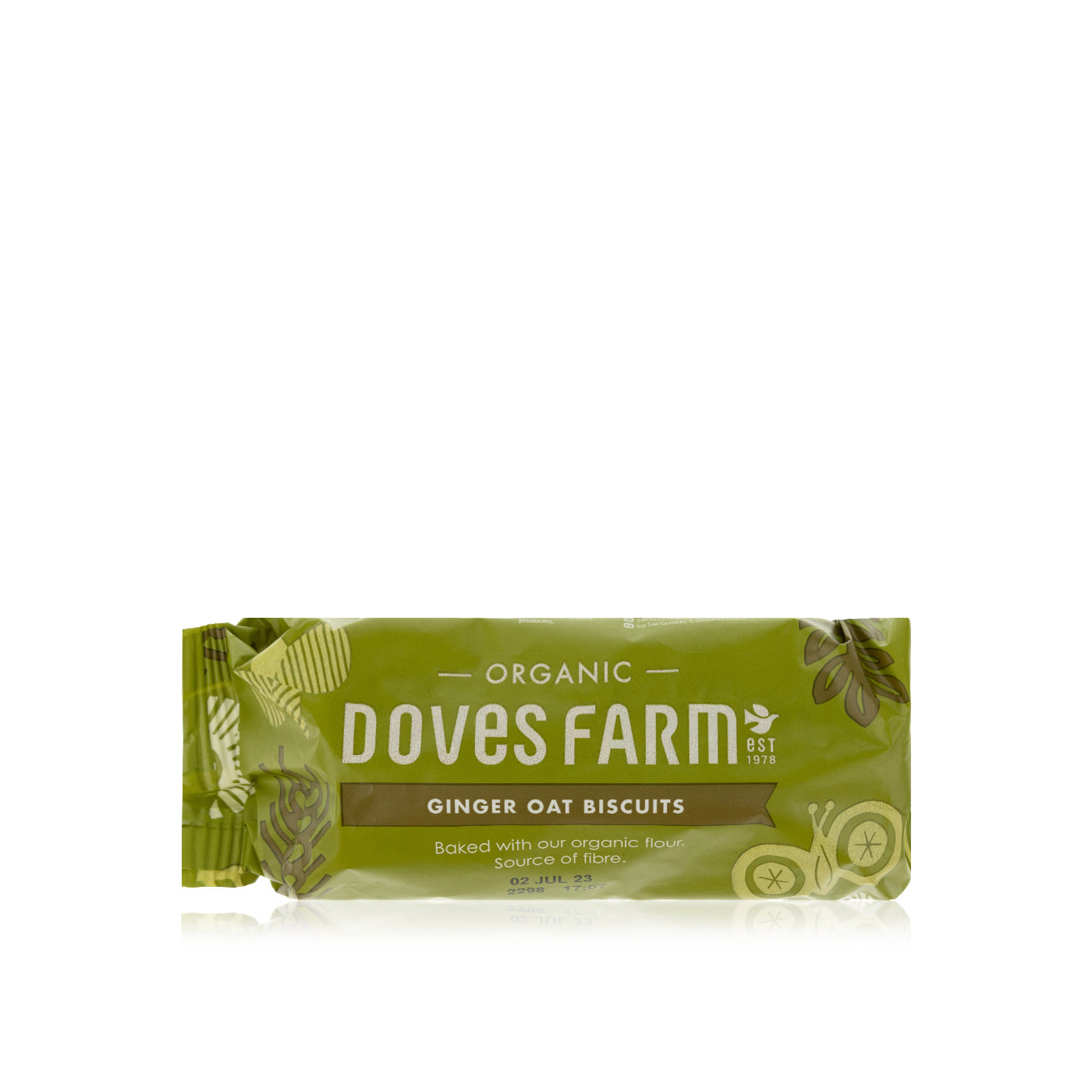 Doves Farm Organic Ginger Oat Biscuits 200g