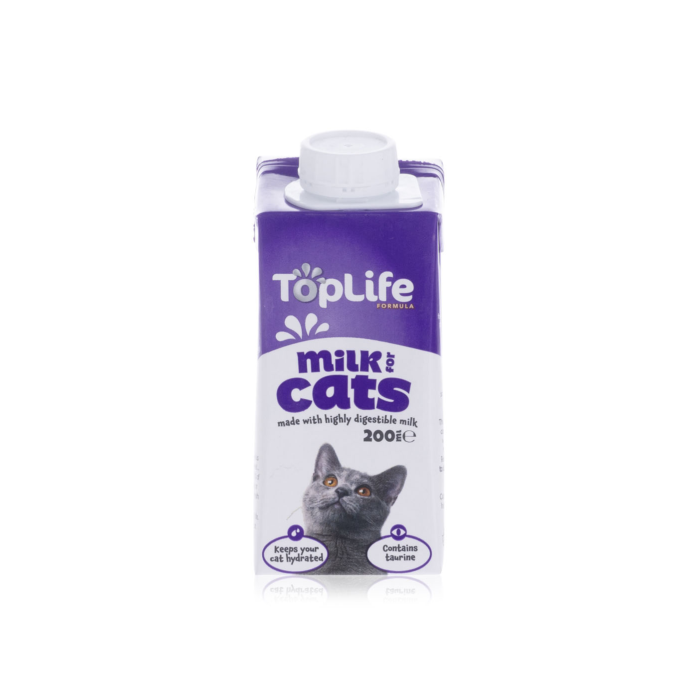 Image showcasing Toplife milk for cats 200ml - Spinneys UAE