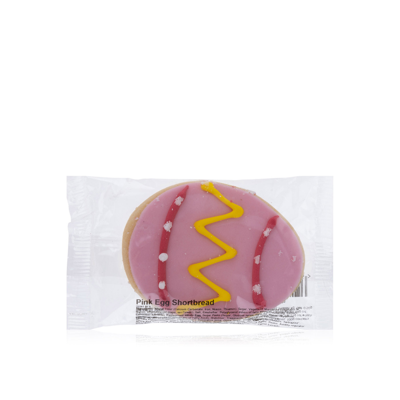 Burts Pink Egg Shortbread 40g