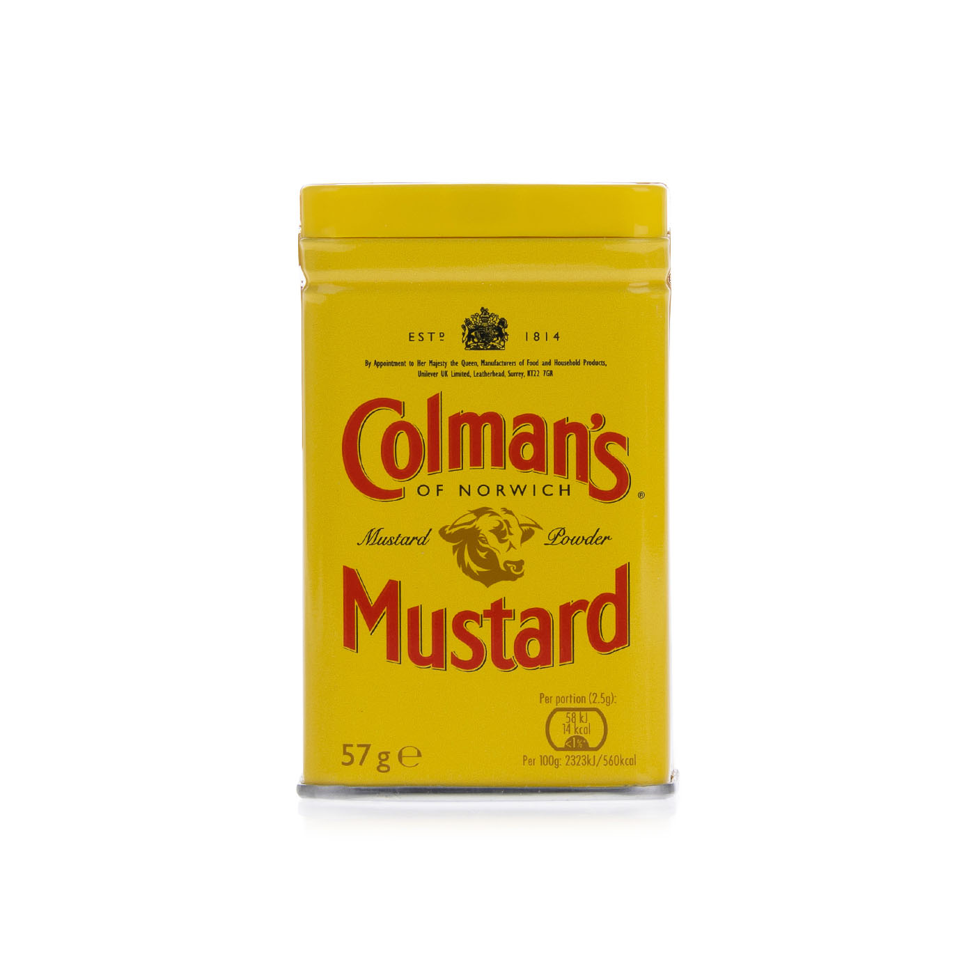 Colmans mustard powder 57g Spinneys UAE