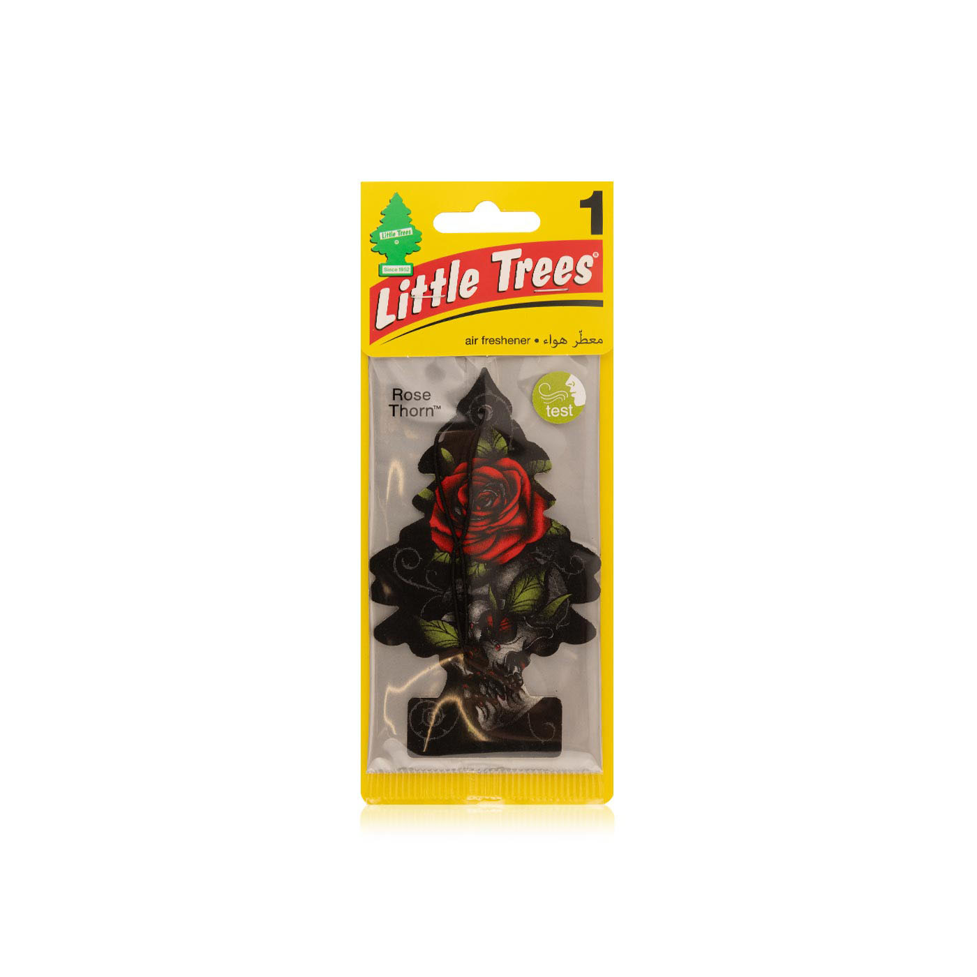Little Trees Paper Car Air Freshener Tree Rose Thorn