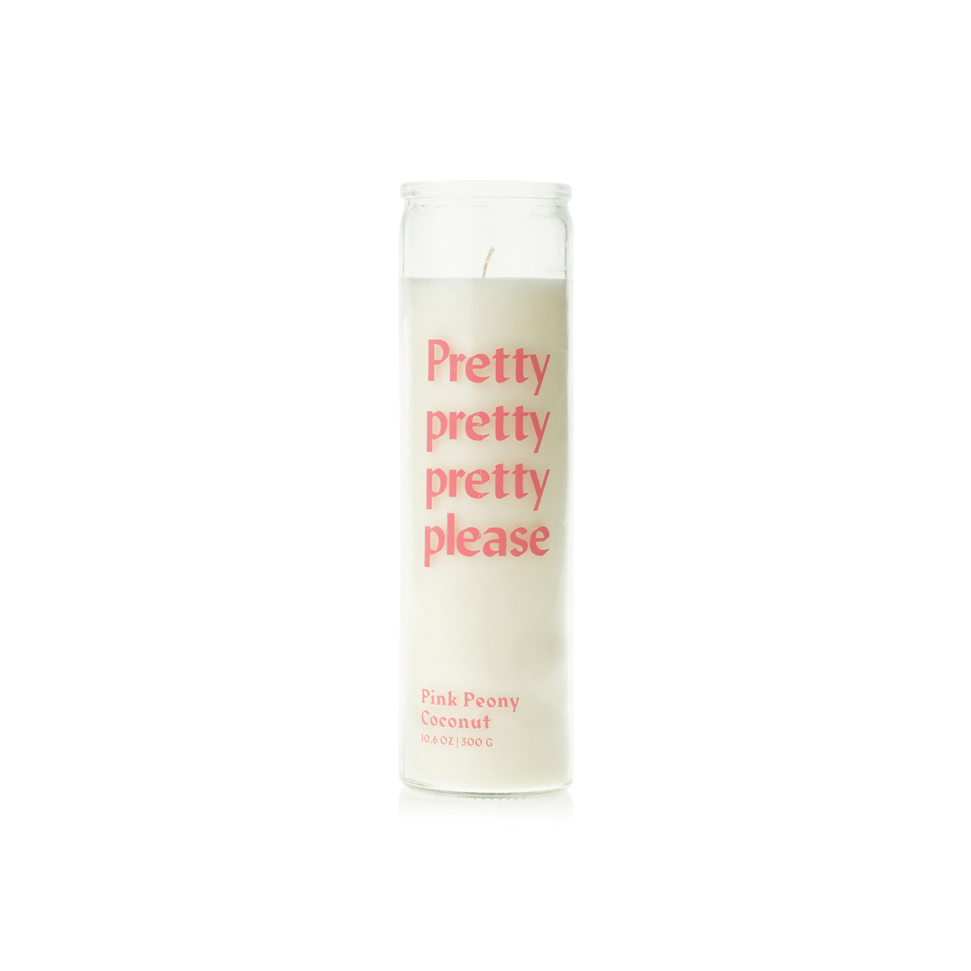 Paddywax Spark White Pretty Please Prayer Candle 10.6oz
