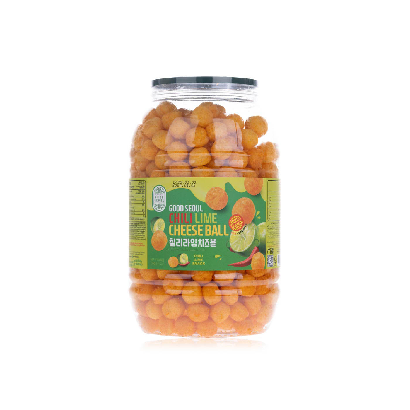 Good Seoul chilli lime cheese ball 360g - Spinneys UAE