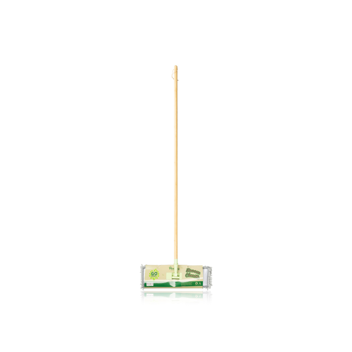 Home Pro Go Green Bamboo Chenille Broom