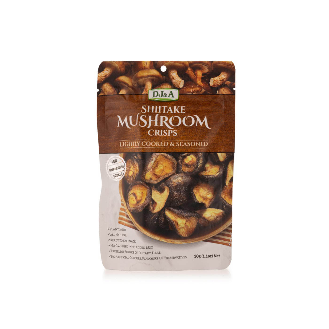 Dj & a Shiitake Mushroom Crisps 30g