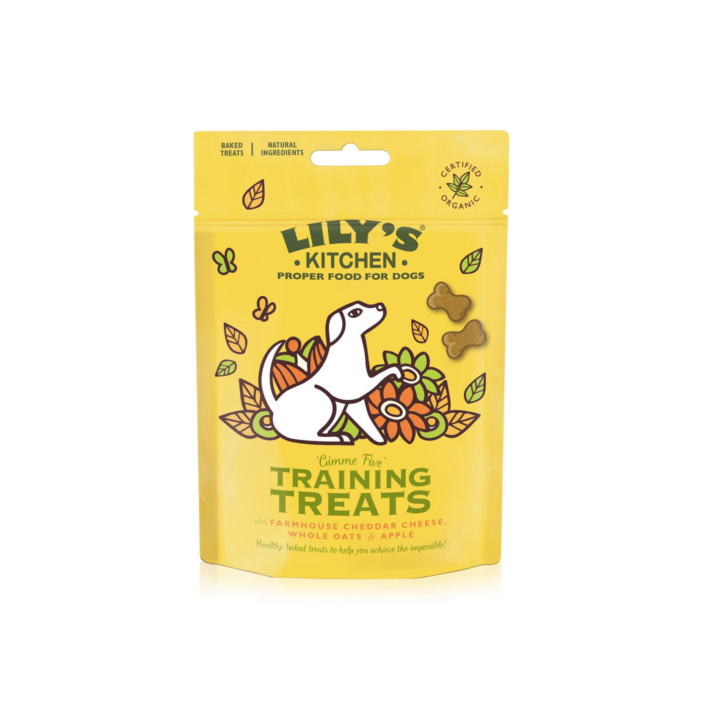 Lily's Kitchen Cheese and Apple Dog Training Treats 80g