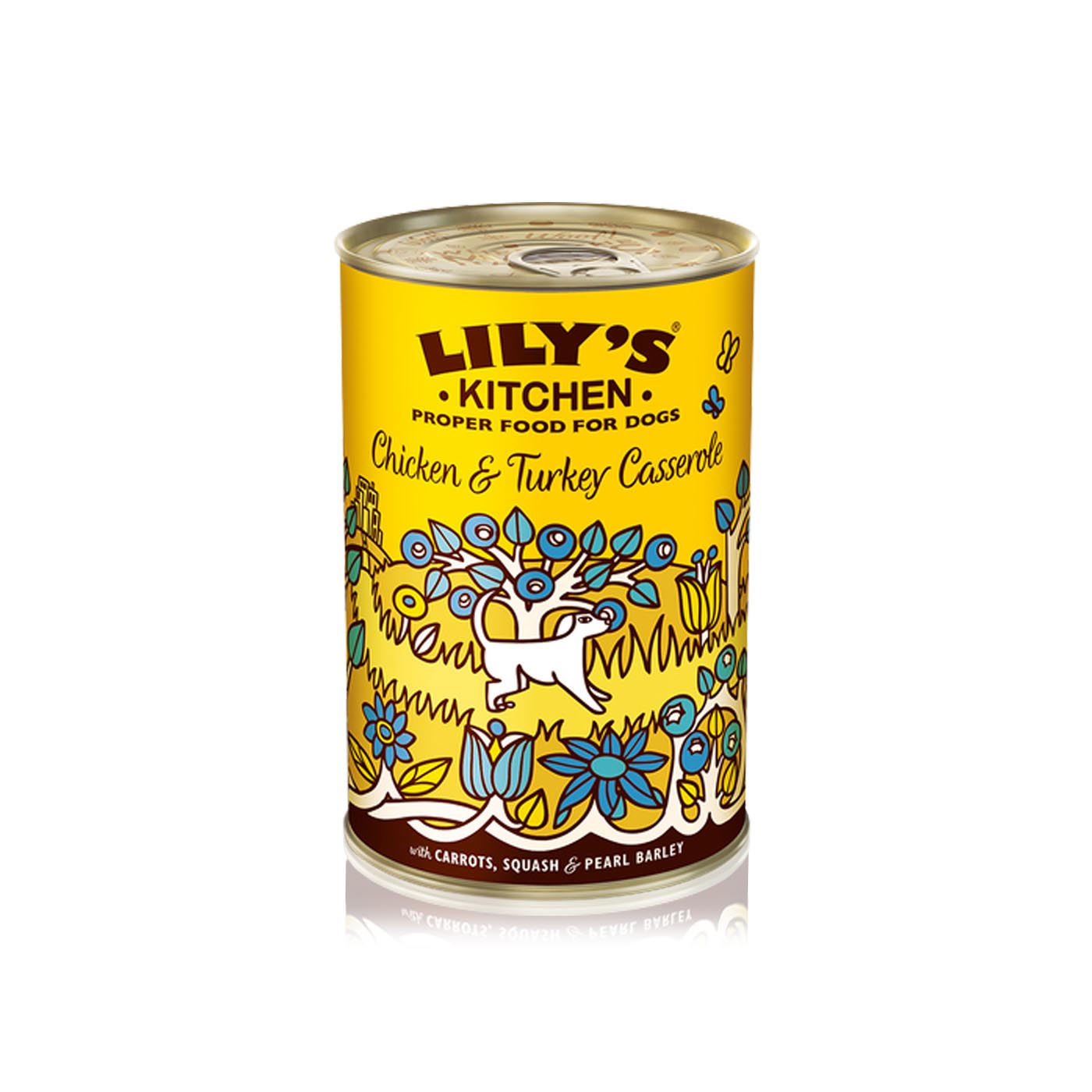 Lily's Kitchen wet adult dog food chicken and turkey casserole 400g