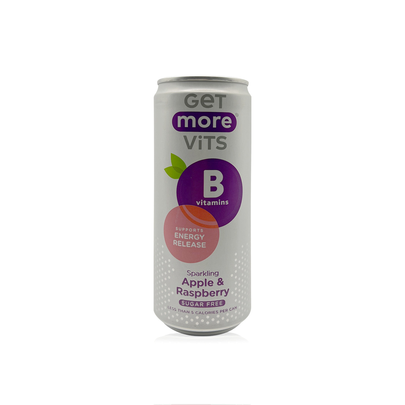 Get More Vits Vitamin B Still Apple and Raspberry Drink 330ml